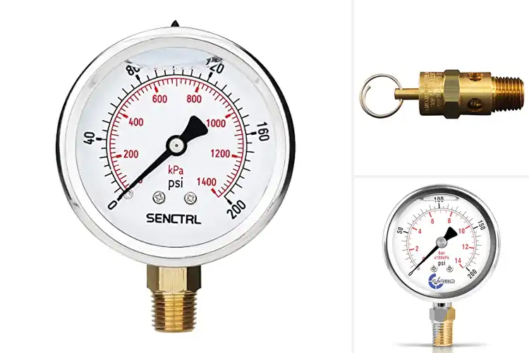 Detailed view of Best 200 Psi Maximum Pressure Rating
