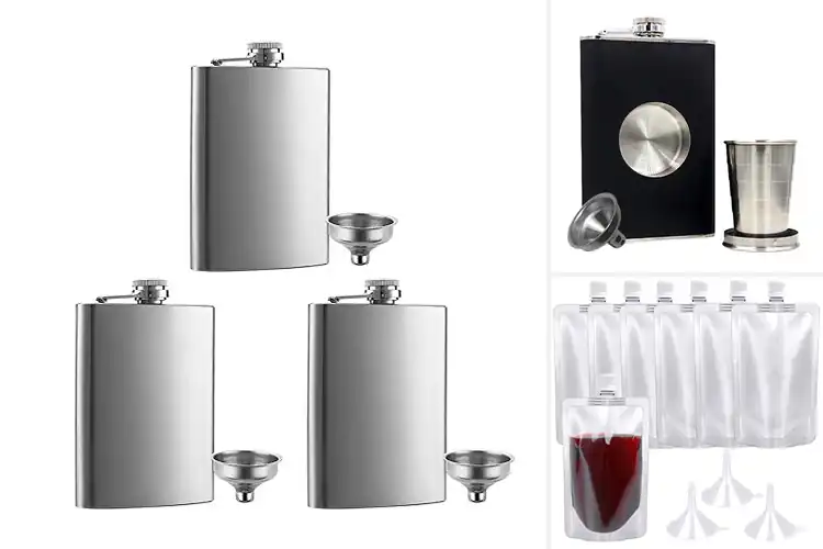Detailed view of Best 8 Oz Flask Pair: Your Stylish Companion