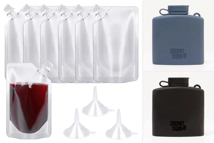 Detailed view of Best 8Oz Secret Flask Capacity