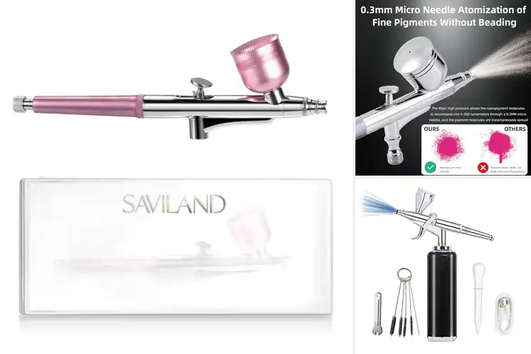 Detailed view of Best Adjustable Airflow Airbrush For Flawless Finish
