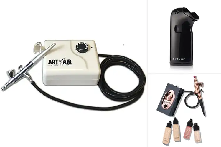 Detailed view of Best Adjustable Airflow Airbrush Makeup Systems
