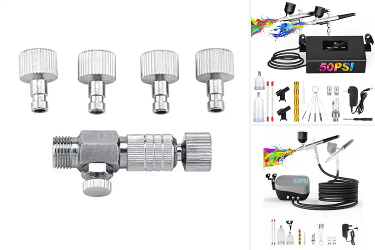 Detailed view of Best Adjustable Airflow Airbrush