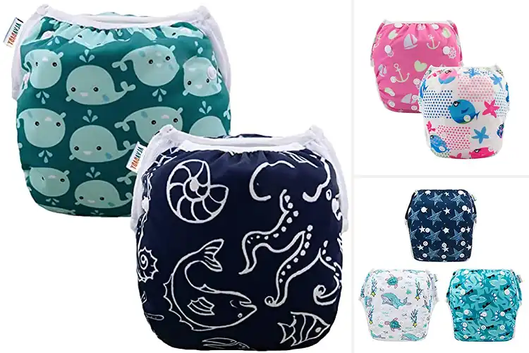 Detailed view of Best Adjustable Baby Swim Diapers