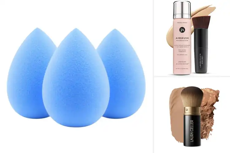 Detailed view of Best Airbrush Foundation Applicators