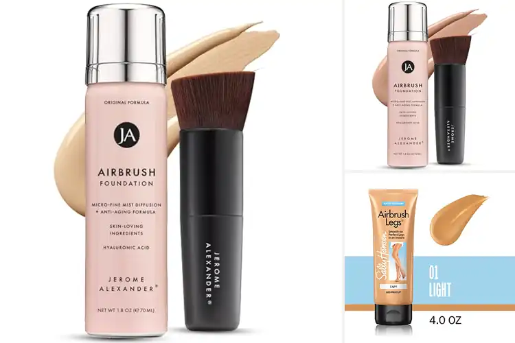 Detailed view of Best Airbrush Makeup For Natural Look