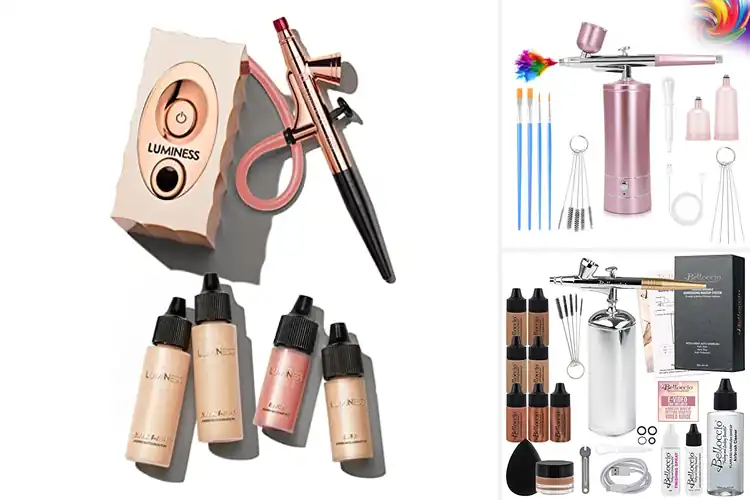 Detailed view of Best Airbrush Makeup System