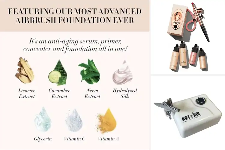 Detailed view of Best Airbrush Makeup Systems: Flawless, Pro Finish Made Easy