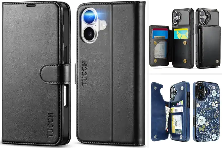 Detailed view of Best Anti-Theft RFID Shield Wallet Case For iPhone 17