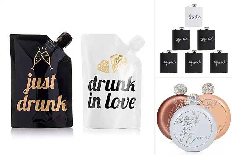 Detailed view of Best Bachelorette Party Flask