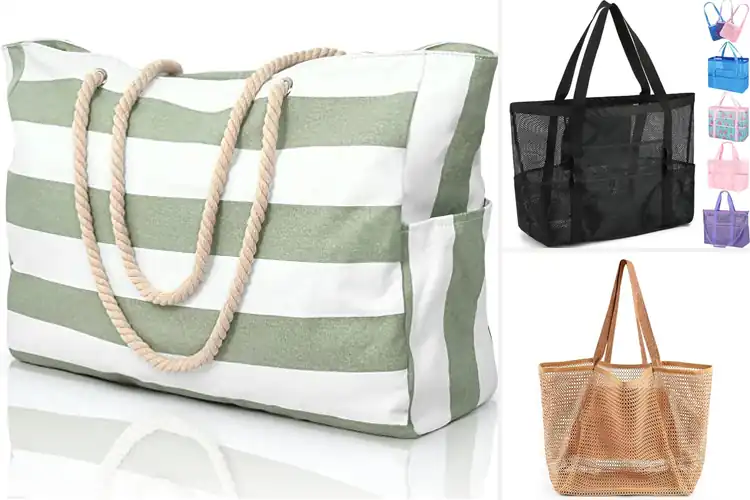 Detailed view of Best Beach Totes