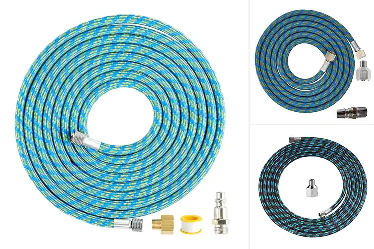 Detailed view of Best Braided Airbrush Hoses