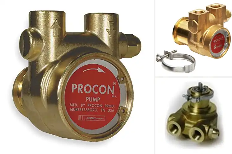 Detailed view of Best Brass Rotary Vane Pumps