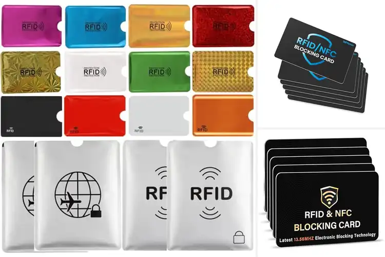 Detailed view of Best Card Holder With RFID Shield