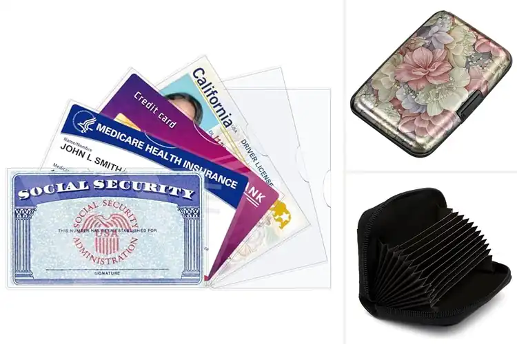 Detailed view of Best Card Security Wallet Case