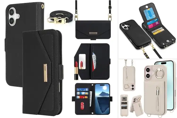 Detailed view of Best Crossbody Wallet Case With Strap For iPhone 17