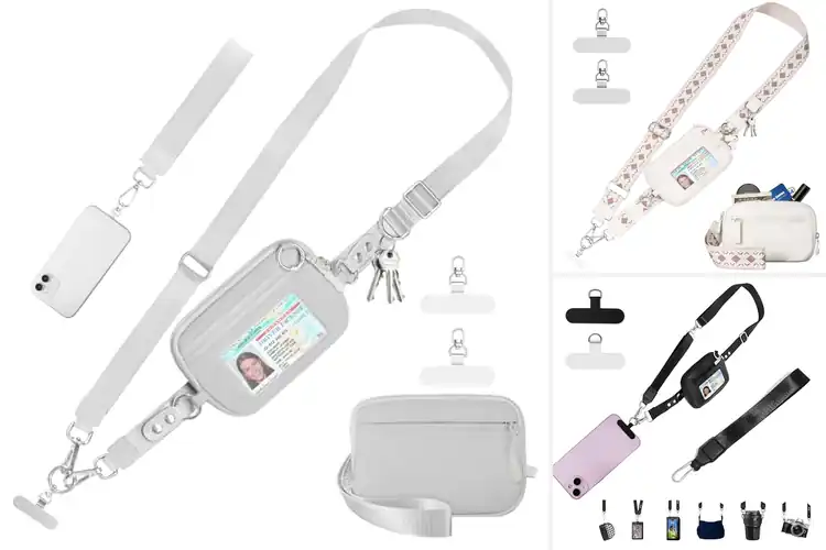 Detailed view of Best Crossbody Wrist Strap Wallets