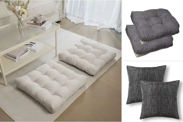 Detailed view of Best Durable Polyester Floor Cushions