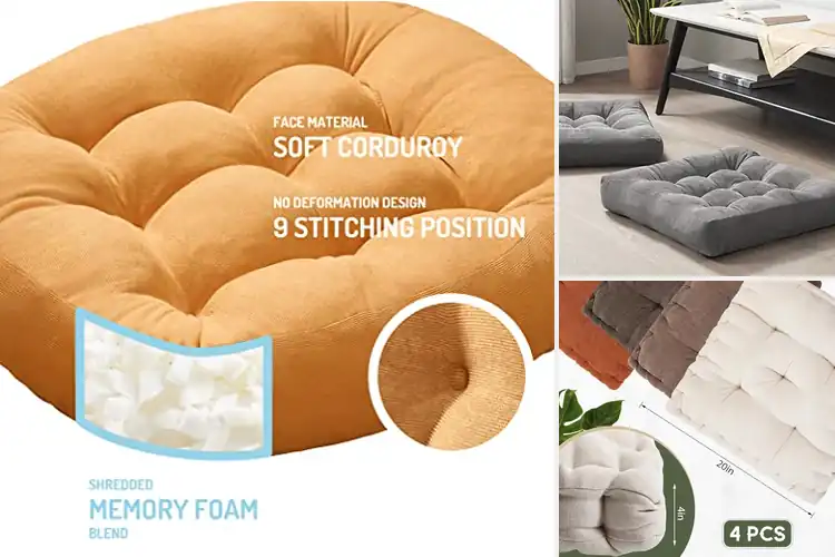 Detailed view of Best Floor Pillows