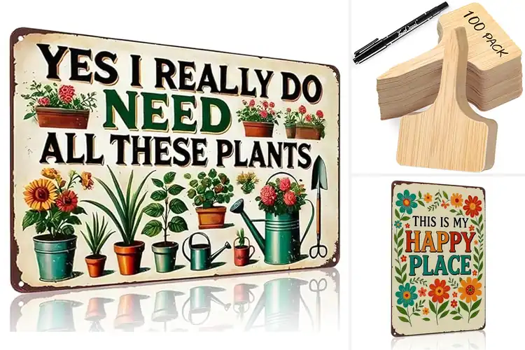 Detailed view of Best Garden Signs