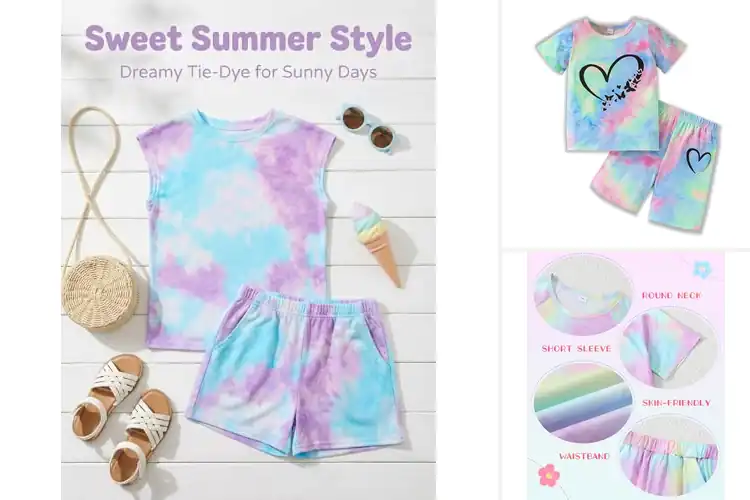 Detailed view of Best Girls’ Tie-Dye Outfits: Top 10 Fun & Stylish Picks