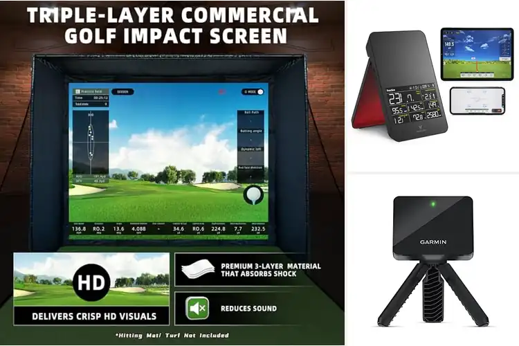 Detailed view of Best Golf Launch Monitor Accessories