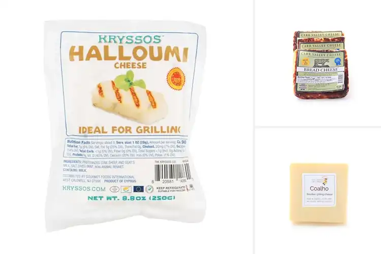 Detailed view of Best Grilling Cheeses
