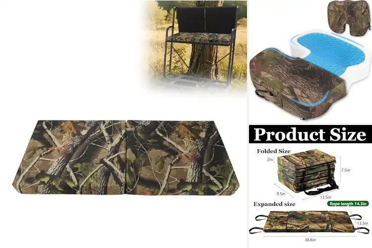 Detailed view of best hunting seat pads for tree stands