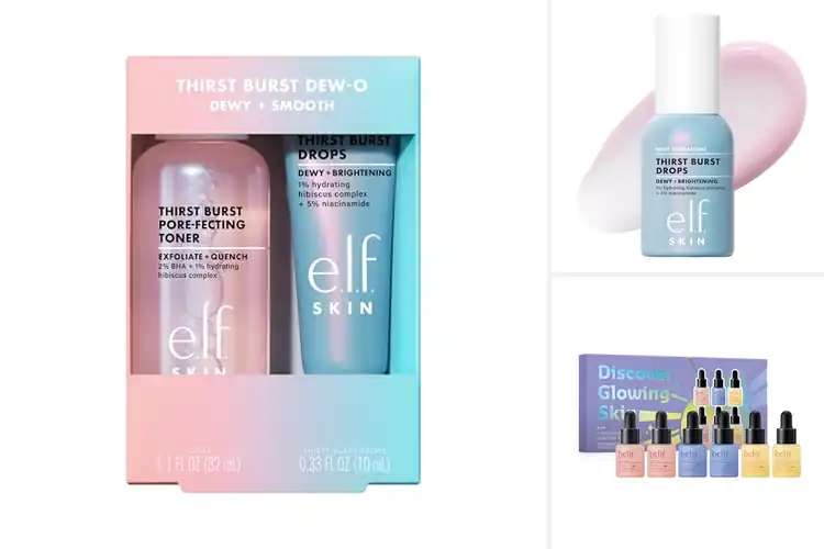 Detailed view of Best Hydrating Serum Drops Sets: Glow Up with Dewy Skin