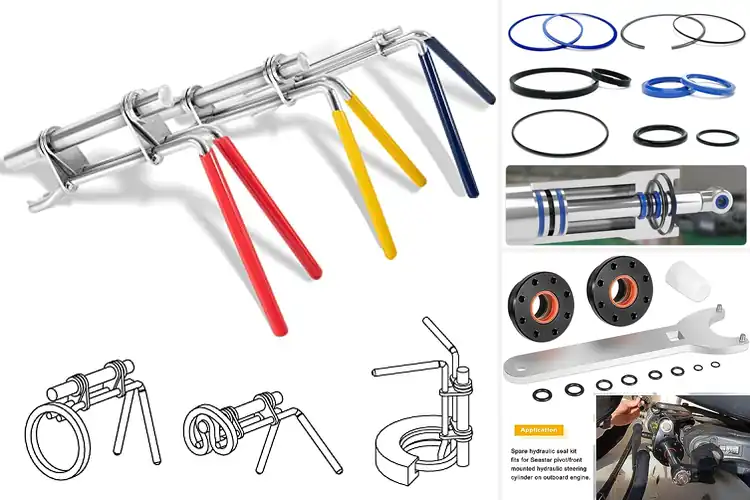 Detailed view of Best Hydraulic Cylinder Seal Kit
