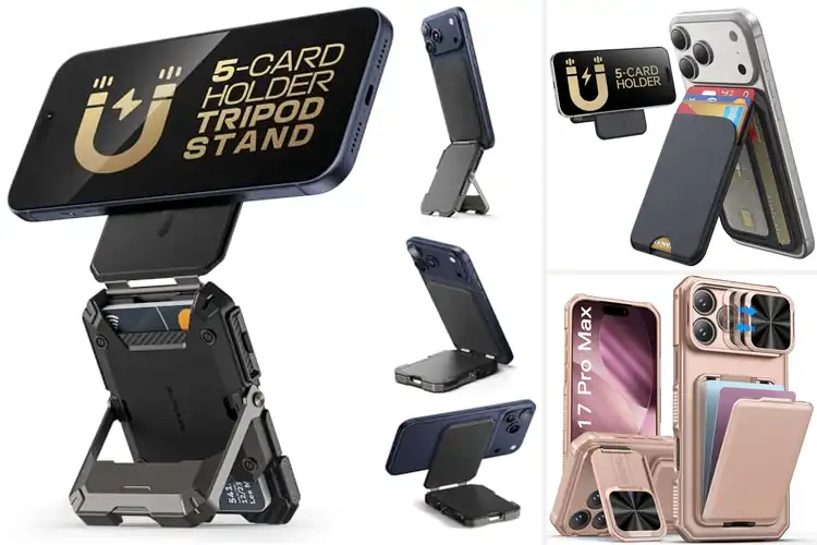 Detailed view of Best Kickstand Wallet Case