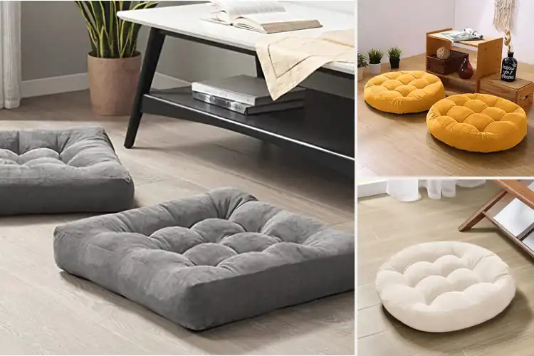 Detailed view of Best Meditation Floor Pillows: Enhance Your Relaxation Space