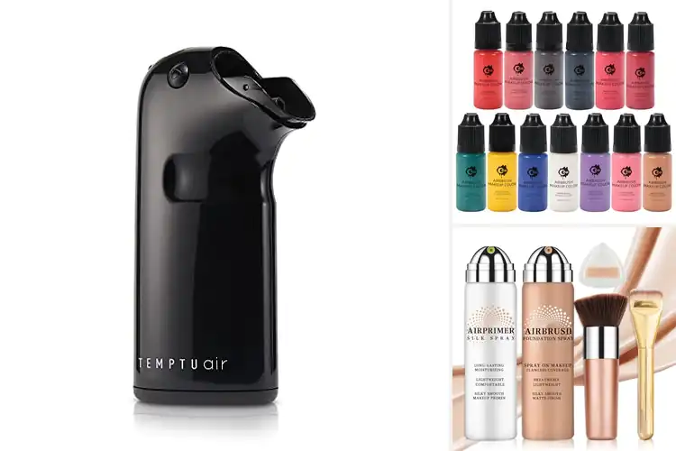 Detailed view of Best Natural Luminous Look Airbrush Makeup Tools