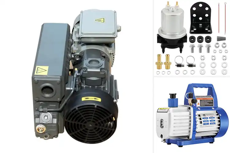 Detailed view of Best Performance Rotary Vane Pump