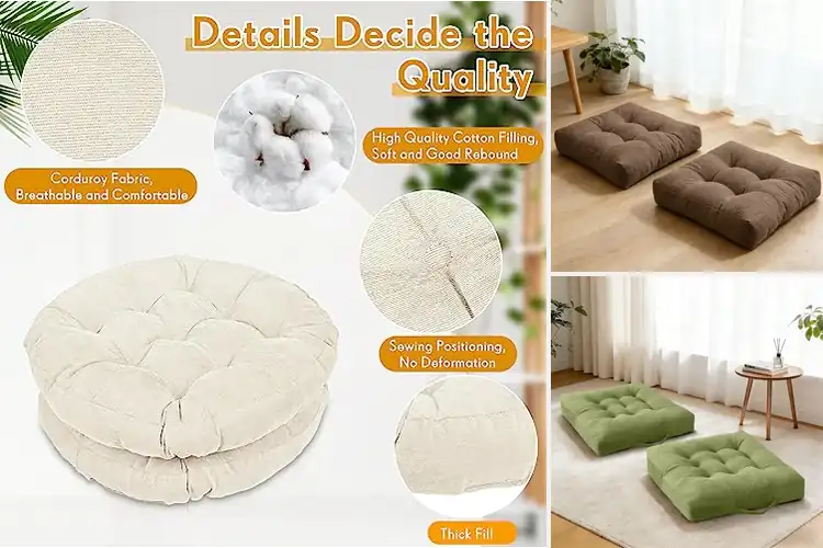 Detailed view of Best Picnic Floor Cushions