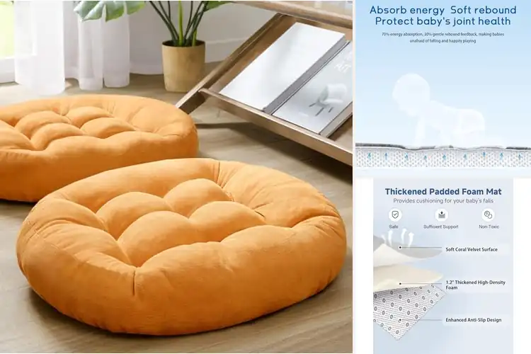 Detailed view of Best Playroom Floor Cushions