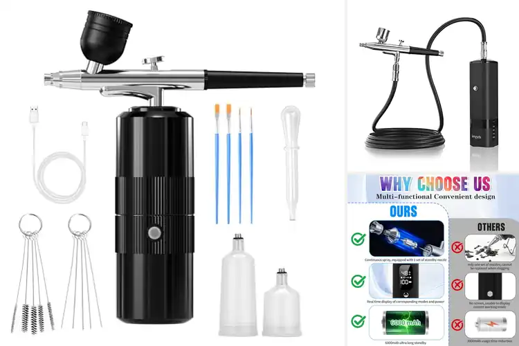 Detailed view of Best Portable Airbrush System