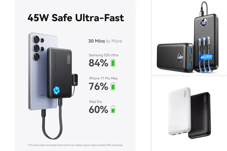Detailed view of Best Portable Chargers for Power on the Go