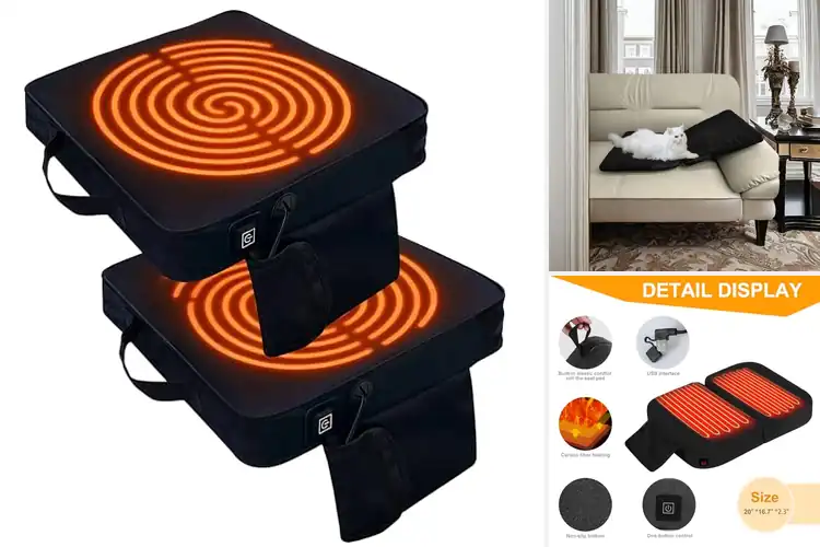 Detailed view of Best Portable Heated Seat Cushions: Stay Cozy Anywhere