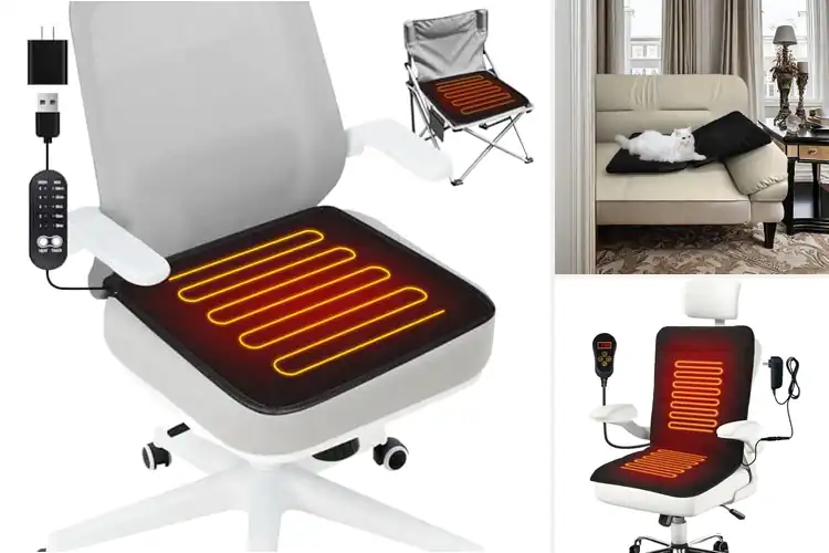 Detailed view of Best Portable Heated Seat Pads for Instant Cozy Comfort
