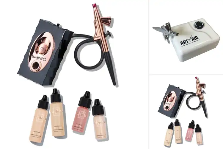 Detailed view of Best Professional Airbrush Makeup System