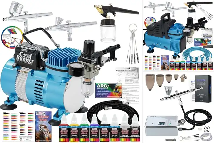 Detailed view of Best Professional Airbrush System