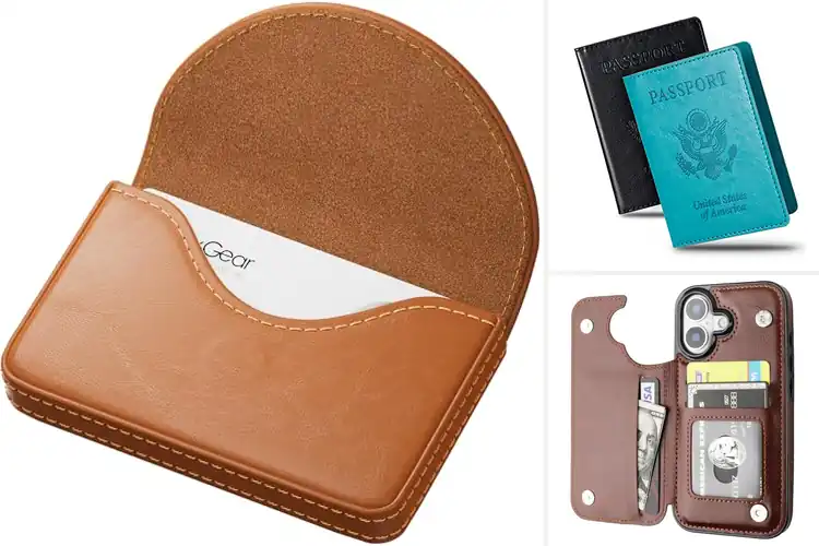 Detailed view of Best PU Leather Wallet Cases
