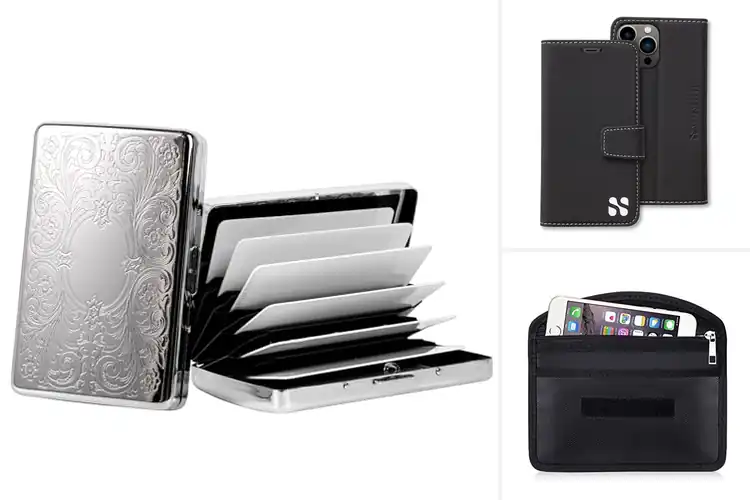 Detailed view of Best RFID Shielding Wallet Case