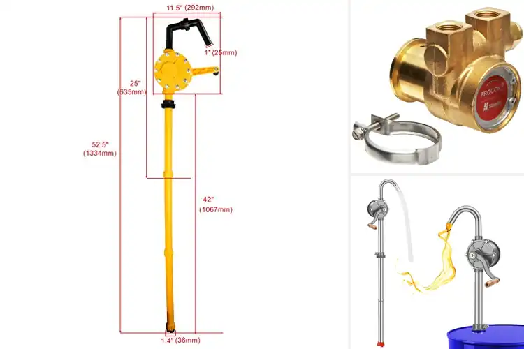 Detailed view of Best Rotary Vane Pumps For Liquid Transfer