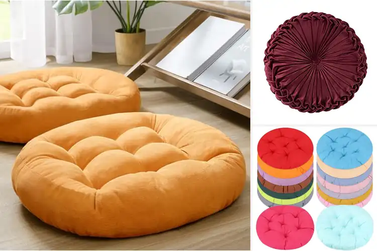 Detailed view of Best Round Floor Pillows For Homes