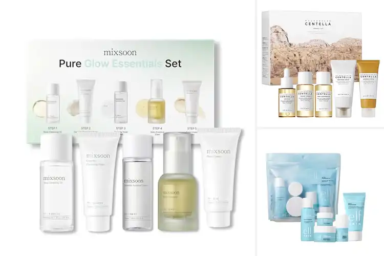 Detailed view of Best Skincare Travel Set