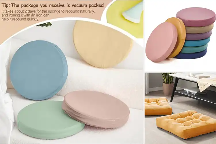 Detailed view of Best Stackable Floor Cushions