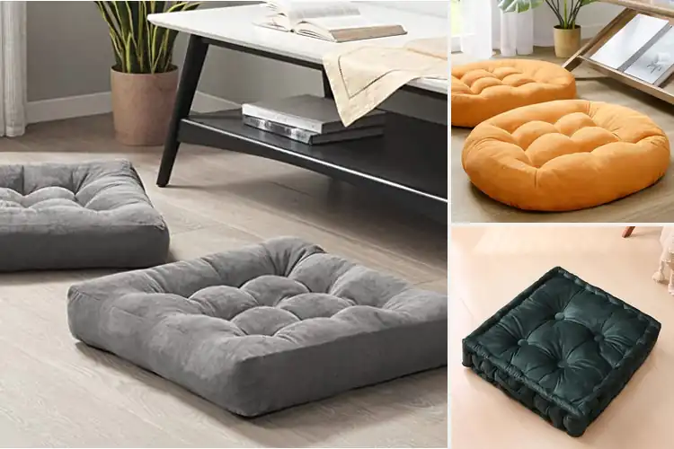 Detailed view of Best Thick Floor Pillows