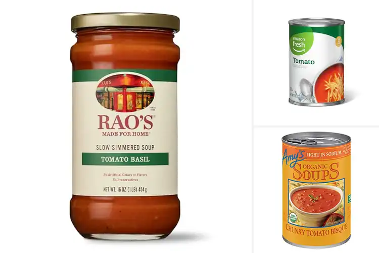 Detailed view of Best Vegetarian Tomato Soup