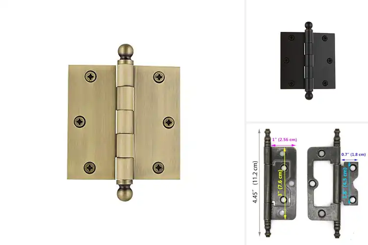 Detailed view of Best Vintage Door Hinge Designs
